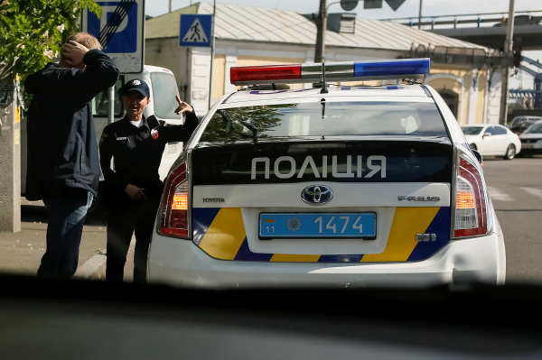 "Закон и порядок" - полицейские Киева уже разбили 64% служебных машин