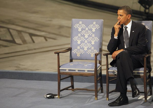 Журнал The National Interest призвал Обаму "вернуть свою Нобелевскую премию мира"