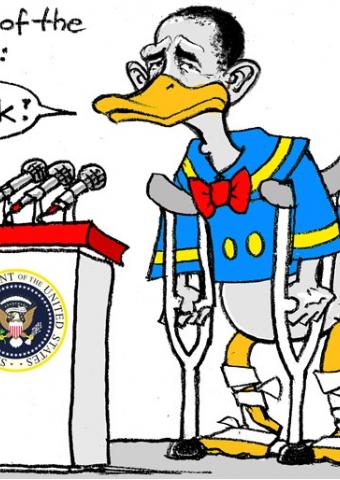 Послание Обамы Конгрессу: крякание хромой утки