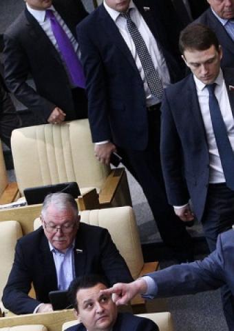 Исход фракции ЛДПР из Госдумы - Жириновский обвинил Роднину в подготовке Майдана