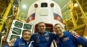 2 сентября на орбиту отправился экипаж 45-й миссии МКС