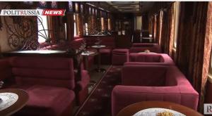 Элитный туристический поезд класса люкс «Золотой орел» отправился из России в Иран
