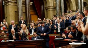 Парламент Каталонии проголосовал по вопросу проведения референдума о независимости