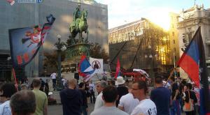 Протестующие в Сербии рекомендовали властям брать пример с Путина