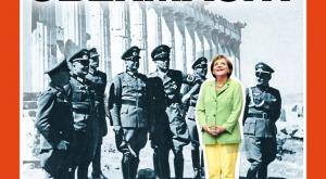 Spiegel сделал коллаж с Меркель и нацистами на обложке