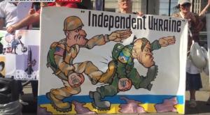 В Берлине прошла акция против диверсий и провокаций украинских властей