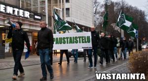 В Финляндии разогнали демонстрацию неонацистов