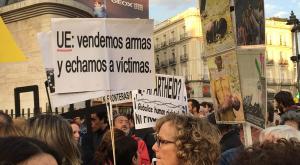 В Мадриде проходит многотысячная акция против соглашения ЕС-Турция