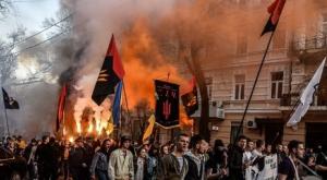 В Одессе прошло шествие неонацистов