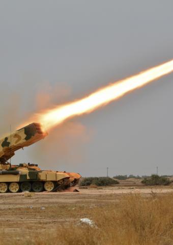 Русское оружие защищает Багдад